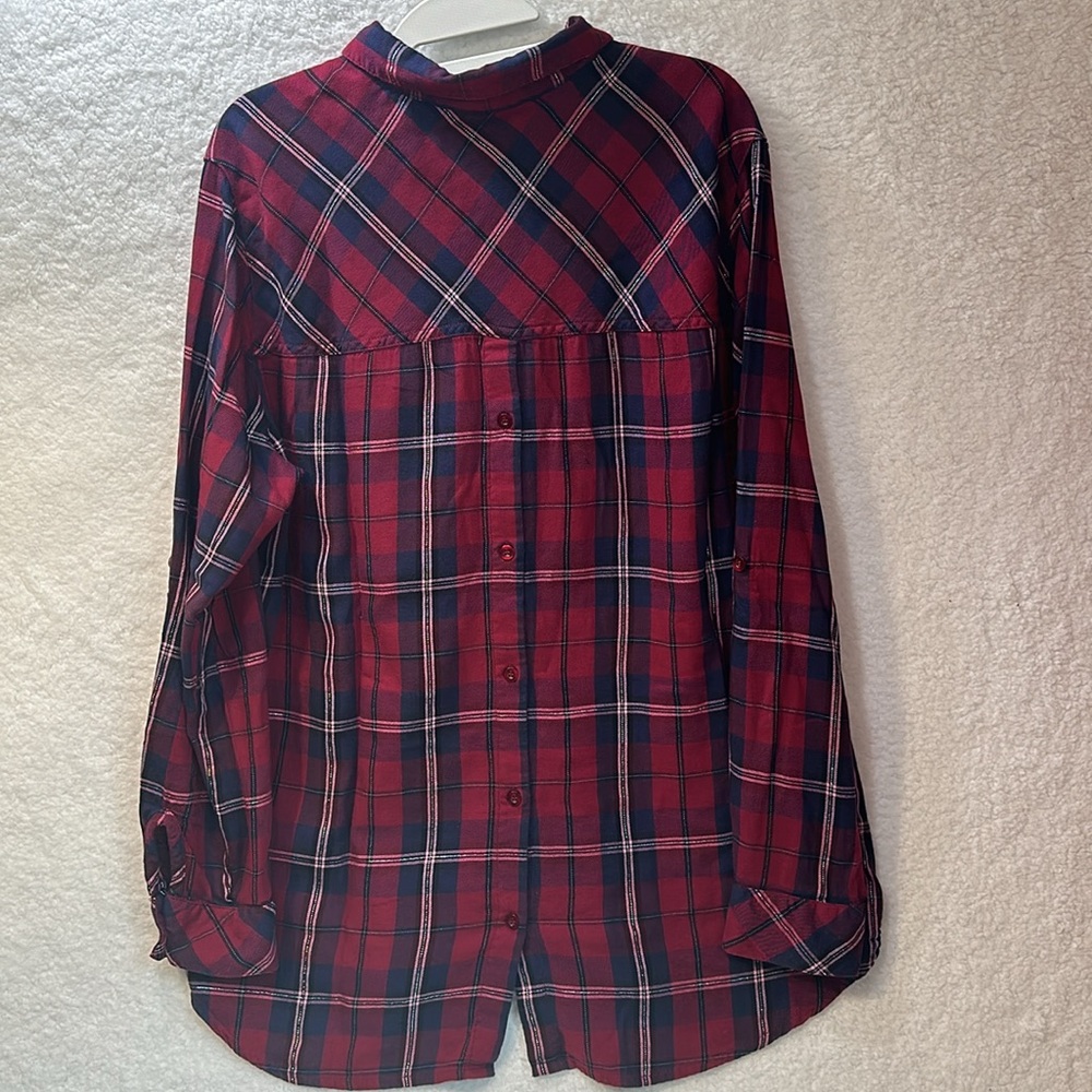 KUT women’s flannel shirt Size XL - Picture 2 of 7